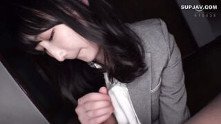 【モザイク破壊】NACT-003 飲みすぎたフリしてデカチン上司を誘惑する淫乱女子社員 雪代美鳳