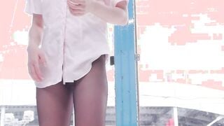 SDMM-213 【働くプリケツお姉さん限定】「黒パンストのモニター調査」と称してぬるぬるローション素股耐久テスト！…のはずが、破けた隙間からぬぷっと生挿入！無許可中出し