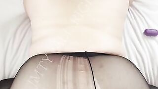 FC2-PPV-4787223 ①人妻日記ID:110~ 剛毛むっちりHcup人妻 汗だく中出しSEX 網タイツ破られ玩具責め生挿入にガクガク震え連続イキ　背徳の子作りS