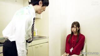 【モザイク破壊】DVEH-065 『あっダメ！こんなところで…』イキなりクンニで強●絶頂（ドストライク）！しごできちょいコワ後輩女子社員のむっつりマ○コを勤務中に味わい尽