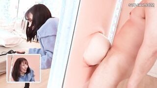 【モザイク破壊】DVMM-297 一般男女モニタリングAV 大学生カップル限定「壁尻クイズ！彼氏のチ○ポ何本目？」にデカ尻女子大生が挑戦！形・大きさの異なるフル勃起チ○ポ