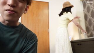 HAWA-369 すっぴんがめちゃくちゃ可愛い人妻に大量顔射。 ふみのさん（27歳）