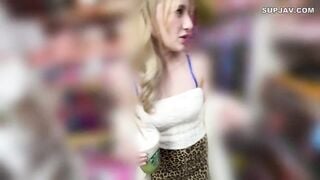 【モザイク破壊】FJIN-093 メロディー・雛・マークスのM男くん逆ナンパ 北欧美女にゼロ距離で見つめられ焦らし射精管理 ファンタスティック騎乗位生ハメ