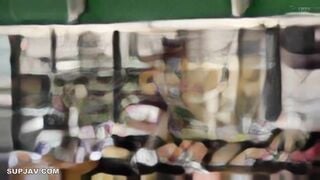 【モザイク破壊】FSET-849 買い物帰りの奥さんにチ○コを与えたらバカイキする淫乱人妻だった