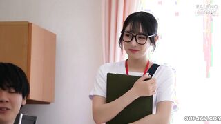 【モザイク破壊】FTHTD-137 地味な隠れデカパイ新人看護師は押しに弱くてセクハラを断れないドMちゃん。性欲が溜まった入院患者の性処理までもお世話しています 小野坂ゆ