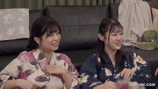【モザイク破壊】AWAW-008 お祭りの後は浴衣女子と宅飲みしながら乱痴気騒ぎ！着崩れパンチラがエロ過ぎて襲っちゃっても今日だけは許してくれる？