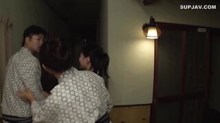【モザイク破壊】HODV-21274 1人で温泉にやってきたボクが混浴であることに気づかず露天風呂に入ったら、女子会旅行でやってきた美女御一行様と鉢合わせ！湯船に見え隠れ