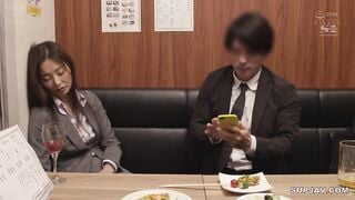 【モザイク破壊】IPX-572 出張先相部屋NTR 絶倫の部下に一晩中何度も中出しされた美人女上司 夏目彩春
