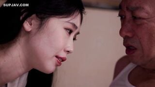 【モザイク破壊】PJAB-012 義父の絶倫チ〇ポに堕ちた嫁 毎晩こっそりAVを見ながらオナニーをしている義父が不憫で慰めるだけのつもりが… 小松杏