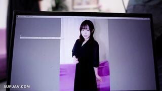 【モザイク破壊】PJAM-028 脱がされたセミヌードモデル妻 軽いノリで引き受けた撮影バイトで全裸にされ他人棒を押し込まれ夫の電話横でNTR中出しされた美人妻 沙月恵奈