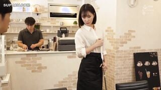 【モザイク破壊】WAAA-490 旦那とのセックスレスに耐え切れず中出し不倫 バイトの休憩時間ギリギリまで子宮とチ〇ポを全力でぶつけ合うショートタイム濃密NTR 美谷朱音