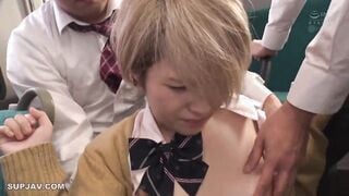 【モザイク破壊】WANZ-839 男汁ぶっかけ痴漢バス 絶倫チ●ポ集団に狙われザーメン凌辱中出し輪姦レ×プ 椎名そら