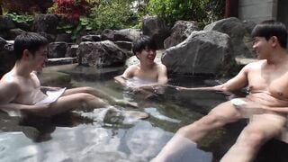 FJIN-110 俺たちみんな41歳パート主婦ツバキさんのガチ恋勢 バイト先の男子学生達と一泊二日の温泉旅行に来た美熟女パート主婦は優しくて欲求不満で…みんなでハメをはず