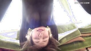 【モザイク破壊】CRNX-253 全身透け透けタイツな爆乳新入社員にパワハラ中出し性交 宍戸里帆