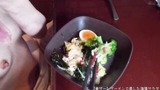 FC2-PPV-4807206 160発のザーメンで食ザー のあ/どこの誰かもわからない3人のオッサンたちの冷凍ザーメン使用