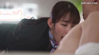 【モザイク破壊】DVAJ-705 妻の付き添いで立ち寄った化粧品フロアの美容部員が肉厚ぽってり唇にソソる目つきの顔面性器で一生一度の浮気チャンス 妻の目を盗んでは交わす濃