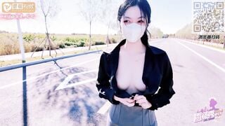 蕉点传媒XJX199 风骚少女小猫咪车震快感