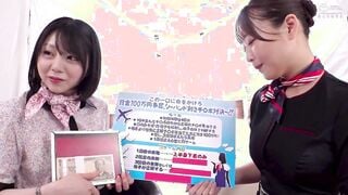 DVMM-327 一般男女モニタリングAV キャビンアテンダントが挑戦！舐めて比べて味わってチ○ポを探せ！大手航空会社対抗ノーハンドフェラ抜きチ○ポ当てゲーム！2 勝てば