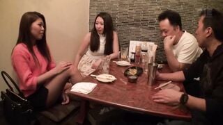 IENE-801 相席居酒屋でナンパした仲良し2人組をお持ち帰り。コソコソHしていると隣の部屋にいるガードの堅い女友達はヤラせてくれるか