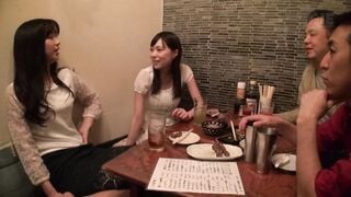 IENE-801 相席居酒屋でナンパした仲良し2人組をお持ち帰り。コソコソHしていると隣の部屋にいるガードの堅い女友達はヤラせてくれるか