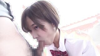 SW-722 めっちゃヒマにしてた女子大生と今から制服エッチします！ 街で暇そうにしている女子に声をかけたら、時間つぶしにちょうどいいよ！と簡単にホイホイついてきてくれる