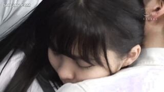 【モザイク破壊】SHN-018 唾液ダラダラ接吻痴漢 笑顔で抱き着き濃厚ベロちゅうしまくる制服痴女