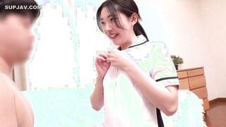 【モザイク破壊】SKMJ-670 「童貞君の包茎ち○ぽの皮を剥いてくれませんか！？」とっても優しい天使みたいな現役ナースさんをガチナンパ！母性たっぷりち○ぽの皮をムッキム