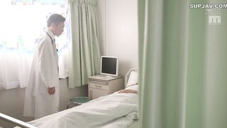 【モザイク破壊】MIAA-628 巨乳の時しか診察しない中年院長に死にたくなる程中出しされて… 穂花あいり