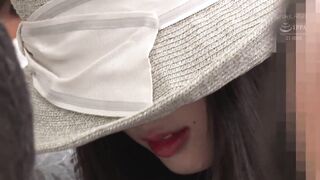 NHDTC-14902 無抵抗で巨乳を震わせ感じまくる目隠れ女子中出し羞恥 ミステリアス帽子美女