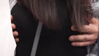 NHDTC-14902 無抵抗で巨乳を震わせ感じまくる目隠れ女子中出し羞恥 ミステリアス帽子美女