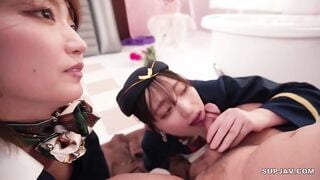 【モザイク破壊】SVDVD-962 闇墜ちした元美少女アイドルが高級ファーストクラスソープに入店！先輩とはじめてのぬるぬる二輪車入客で大ピンチ！ 永野鈴/安堂はるの