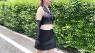 【モザイク破壊】SYKH-129 ブーツの美魔女PREMIUM 黒衣の魔性 のぞみさん30歳