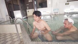 MIDA-475 Qカップとヌキあり松竹梅サービスで常連客の下半身を癒してくれる銭湯の看板お姉さん Himari