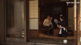 【モザイク破壊】MIDA-324 退屈すぎるド田舎の夏にムラムラを抑えきれない汗だく密着囁き痴女メイド 七沢みあ