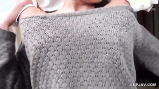 【モザイク破壊】OVG-016 ドキッ！いつも見慣れているはずの巨乳妻の乳首がチラッと見えて旦那発情！