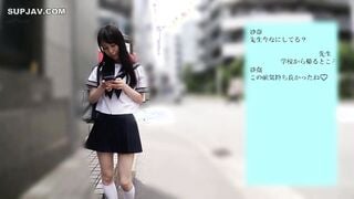 【モザイク破壊】EKDV-729 教室では優等生な教え子と… 隠れ肉食系ビッチな黒髪女子に誘われ制服姿のままの彼女に何度も中出ししてしまった放課後ラブホ 上田紗奈