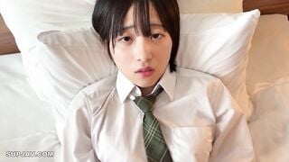 【モザイク破壊】326FCT-196 貧乳ショートカットの裏垢女子と初対面デートからの記念ハメ撮りしちゃいました