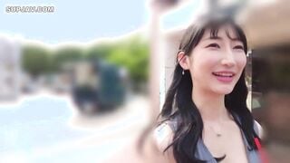 【モザイク破壊】390JNT-113 【アヘイキ狂って、潮乱噴射】【雪肌スレンダー×中出し×G乳】【大人の背徳ランジェリー性交】黒髪清楚な雪肌美女の淑女妻がデカマラでブッ