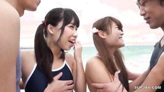【モザイク破壊】AVOP-156 ド田舎の海辺で無垢な女の子に悪戯してそのまま近くの海辺で乱交しちゃいました。2