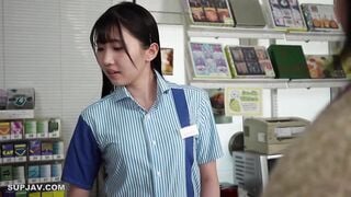 【モザイク破壊】BBAN-553 常連ギャルに卑猥商品で強●欲情させられ、声殺し店内羞恥＆ねっちょり痴女責めでレズ堕ちさせられたコンビニ巨乳バイト 巴ひかり 有村のぞみ