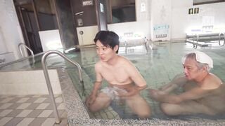 MIDA-475C Qカップとヌキあり松竹梅サービスで常連客の下半身を癒してくれる銭湯の看板お姉さん Himari