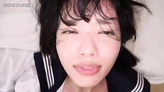 【モザイク破壊】APAK-321 「イってる！イってる！イってます！」中出し肉感マゾ絶頂なぎ 熱量最大級！絶頂暴走マゾ覚醒！ガシガシ杭打ち騎乗＆喉奥イラマ！マジメ美少女が