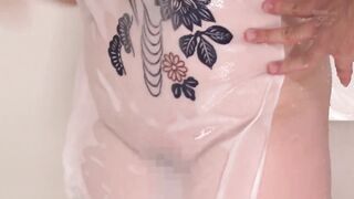 JUFD-729 男達が群がるむっちり肉厚パイパン妻 青木りん