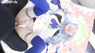 FC2-PPV-4842243 メス●キリゼ様コスでえちえちPart２。逆襲えっちしちゃいました(*´ω｀*\)エッチ大好き細身■リデカくりぺったん新人くじらちゃんにお願