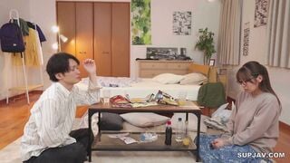 【モザイク破壊】DASS-793 王様ゲームで急接近した隠れ淫乱な地味巨乳と、一泊二日のラブラブ中出しセックス。 七海那美