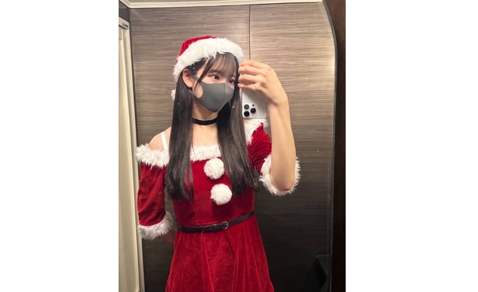 【史上最高奇跡の美女が登場！】Fカップゆあちゃんサンタコスで大量顔射！今年最高のXmasプレゼント！