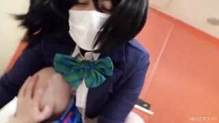 FC2-PPV-4849132 【無/期間限定再販】アヘ顔スクールアイドル生中出しでにっこにっこにー！イラマ＆杭打ち騎乗位が気持ち良すぎる放課後ハメ撮り映像！