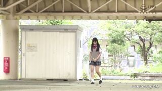 【モザイク破壊】DRPT-040 野ション女子○生連鎖開脚拘束おしっこ噴射2 健康的黒髪美少女 宇流木さら