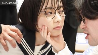 【モザイク破壊】HUNTC-006 新しい学校の風紀委員リーダーが進学校の真面目過ぎる風紀を取り締まり！