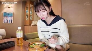 【モザイク破壊】JERA-016 絶対100％精飲宣言！会うたびに必ず精子を飲んでくれる甘えんぼフェラ天使巴ひかりとゴックン不倫デート